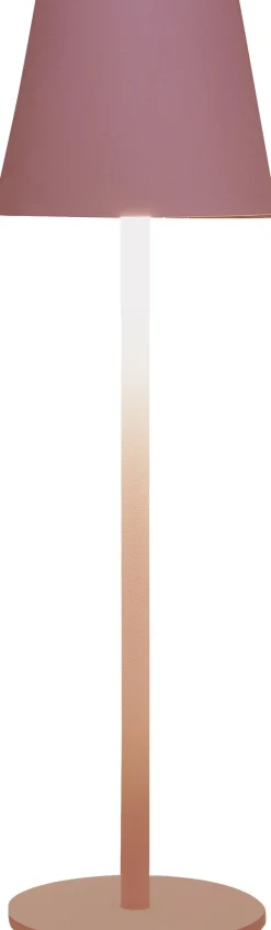 Anna's Collection Tischlampe Mat rosa D 9 H 27 cm