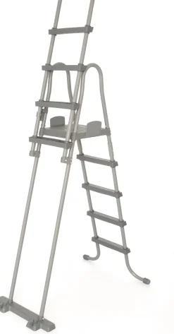 Bestway Poolleiter Flowclear grau H 132 cm