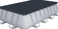 Bestway Stahlrahmen-Pool Power Steel rechteckig 488 x 244 x 122 cm