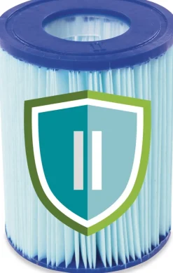 Bestway Stahlrahmen-Pool Power Steel Rattan-Look rechteckig 412 x 201 x 122 cm