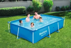 Bestway Stahlrahmen-Pool Passaat rechteckig 259 x 170 x 61 cm