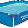 Bestway Stahlrahmen-Pool Steel Pro rechteckig 221 x 150 x 43 cm