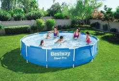 Bestway Stahlrahmen-Pool Steel Pro rund D 366 H 76 cm
