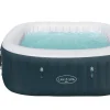 Bestway Whirlpool aufblasbar Lay-Z-Spa Ibiza eckig grün 180 x 180 x 66 cm