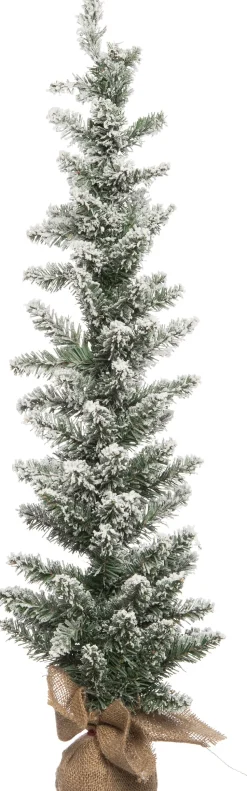 Black Box Künstlicher Weihnachtsbaum schmal in Jute H 90 cm