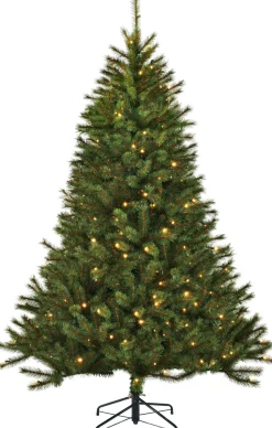 Black Box Künstlicher Weihnachtsbaum Jade slim H 185 cm mit 170 LEDs warmweiß