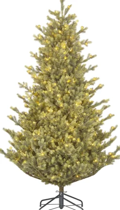 Black Box künstlicher Weihnachtsbaum Delmar mit 410 Lampen warmweiß D 140 H 215 cm