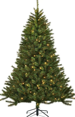 Black Box Künstlicher Weihnachtsbaum Jade slim H 230 cm mit 280 LEDs warmweiß