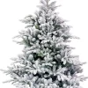 Black Box künstlicher Weihnachtsbaum Grand Fir mit Schnee D 152 H 215 cm