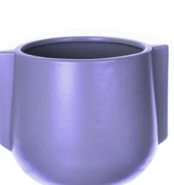 Blumentopf Modern lila D 10,5 H 9 cm