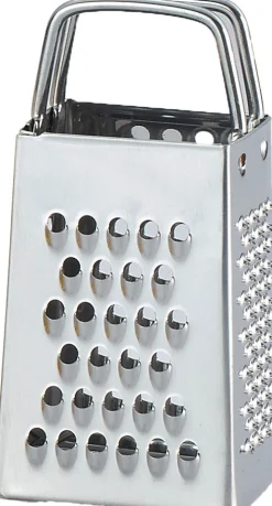 Boles d'olor Reibe für Duftwürfel silber 3 x 4 x 8 cm