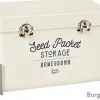 Burgon & Ball Aufbewahrungsdose für Saatgut creme 27 x 13 x 14,5 cm