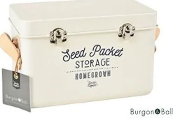 Burgon & Ball Aufbewahrungsdose für Saatgut creme 27 x 13 x 14,5 cm