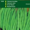 Buschbohnen (Phaseolus vulgaris 'Miracle') Samen
