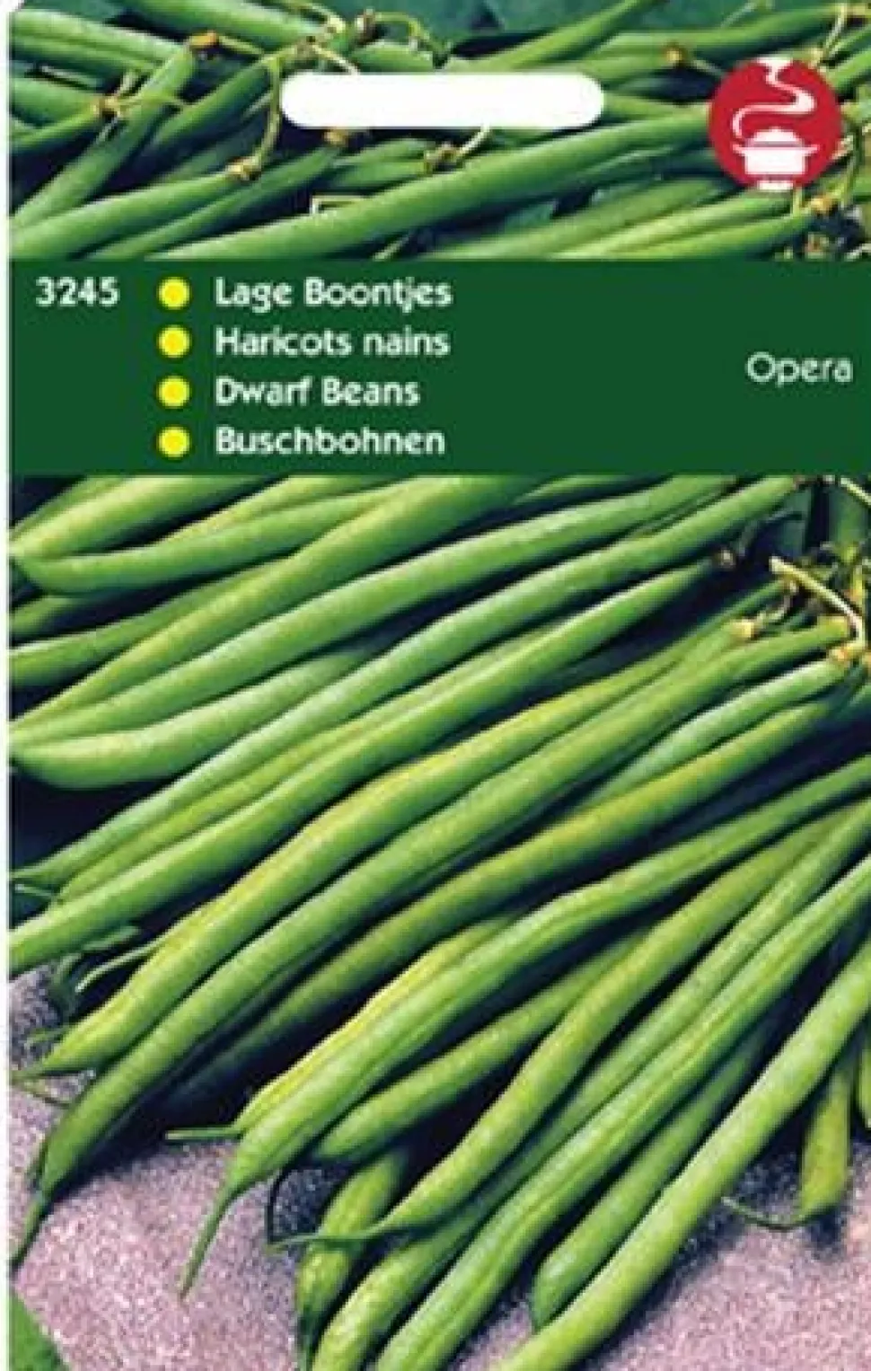 Buschbohnen (Phaseolus vulgaris 'Opera') Samen