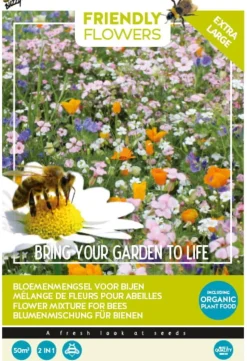Buzzy® Friendly Flowers Blumensamen-Mischung für Bienen 50 m²