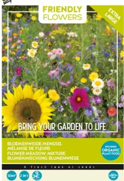 Buzzy® Friendly Flowers Blumensamen-Mischung Blumenwiese 50 m²