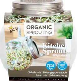 Buzzy® Sprossen Salatmischung Organic Sprouting Anzuchtset