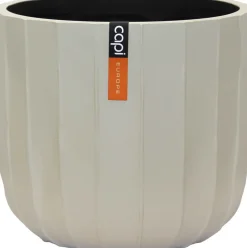 Capi Europe Blumentopf Nature Craft beige D 23,5 H 21 cm