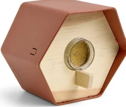 Capi Europe Erdnussbutter-Glashalter Hive braun 19 x 22 x 20 cm