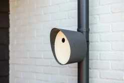 Capi Europe Nistkasten rund anthrazit 24 x 19 x 23 cm