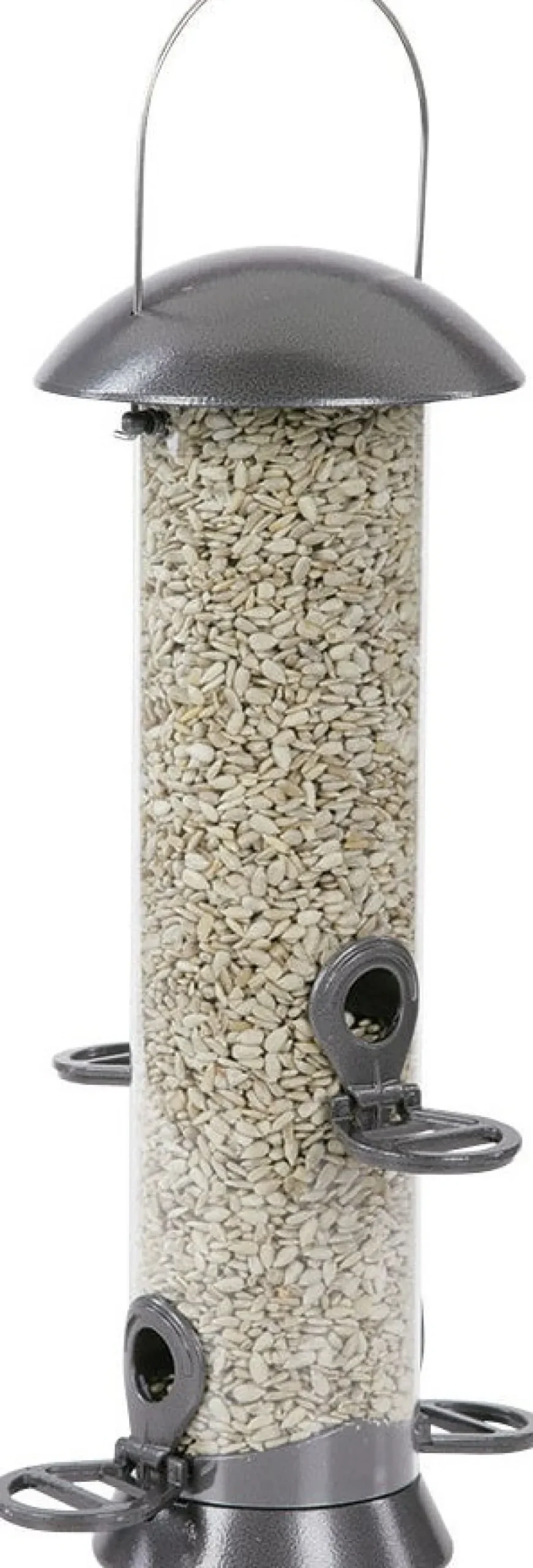 CJ Wildlife Vogelfuttersilo grau D 11 H 39 cm