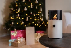 Cosi Tischkamin Cosiscoop beige D 16 H 30 cm