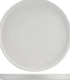 Cosy & Trendy Teller Punto weiß D 25,7 H 2 cm