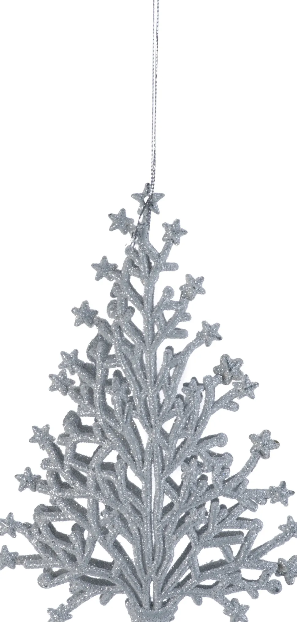 Cosy@Home Weihnchtsbaumschmuck Baum weiß 16 x 16 cm