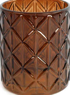 Countryfield Teelichthalter Elliot braun D 8,5 H 10 cm