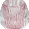 Countryfield Teelichthalter Carlin rosa D 10,2 H 8,5 cm