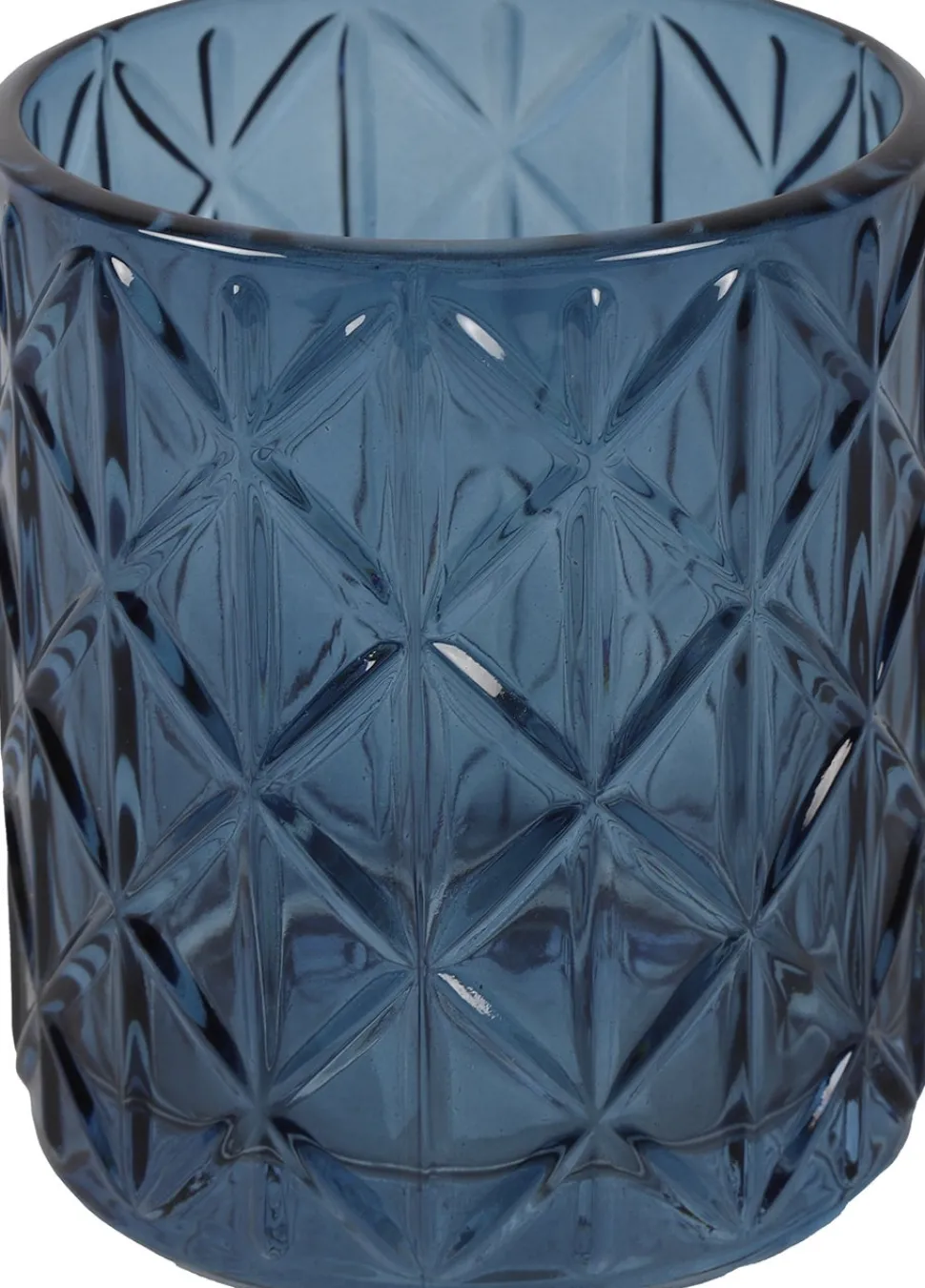 Countryfield Teelichthalter Elliot blau D 10 H 12,5 cm