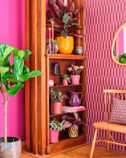 Countryfield Teelichthalter Carlin lila D 10,2 H 8,5 cm