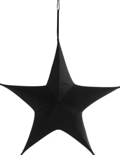 Countryfield Weihnachtsbaumschmuck Stern Maria schwarz 13 x 40 x 40 cm