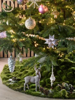 Countryfield Weihnachtsbaumdecke Gijs grün D 120 cm