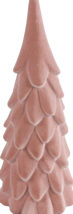 Countryfield Weihnachtsdeko Baum Lloyd rosa 8 x 8 x 22 cm