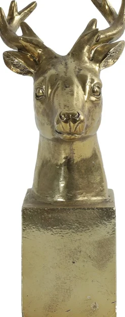 Countryfield Weihnachtsdeko Hirsch Isaac gold 10,5 x 13,5 x 24,5 cm