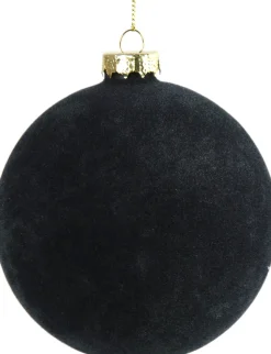 Countryfield Weihnachtskugel Yana blau D 10 cm