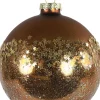 Countryfield Weihnachtskugel Jolanda gold D 8 cm