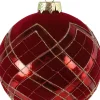 Countryfield Weihnachtskugel McBee rot D 8 cm