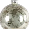 Countryfield Weihnachtskugel Rosalin silber D 8 cm