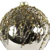 Countryfield Weihnachtskugel Kelly silber D 8 cm