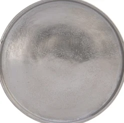Decoris Dekoteller silber D 20 H 0,1 cm