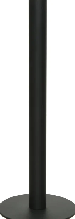 Decoris Kerzenständer schwarz D 12 H 30,5 cm
