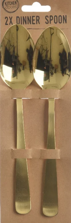 Decoris Löffel gold 2 St.