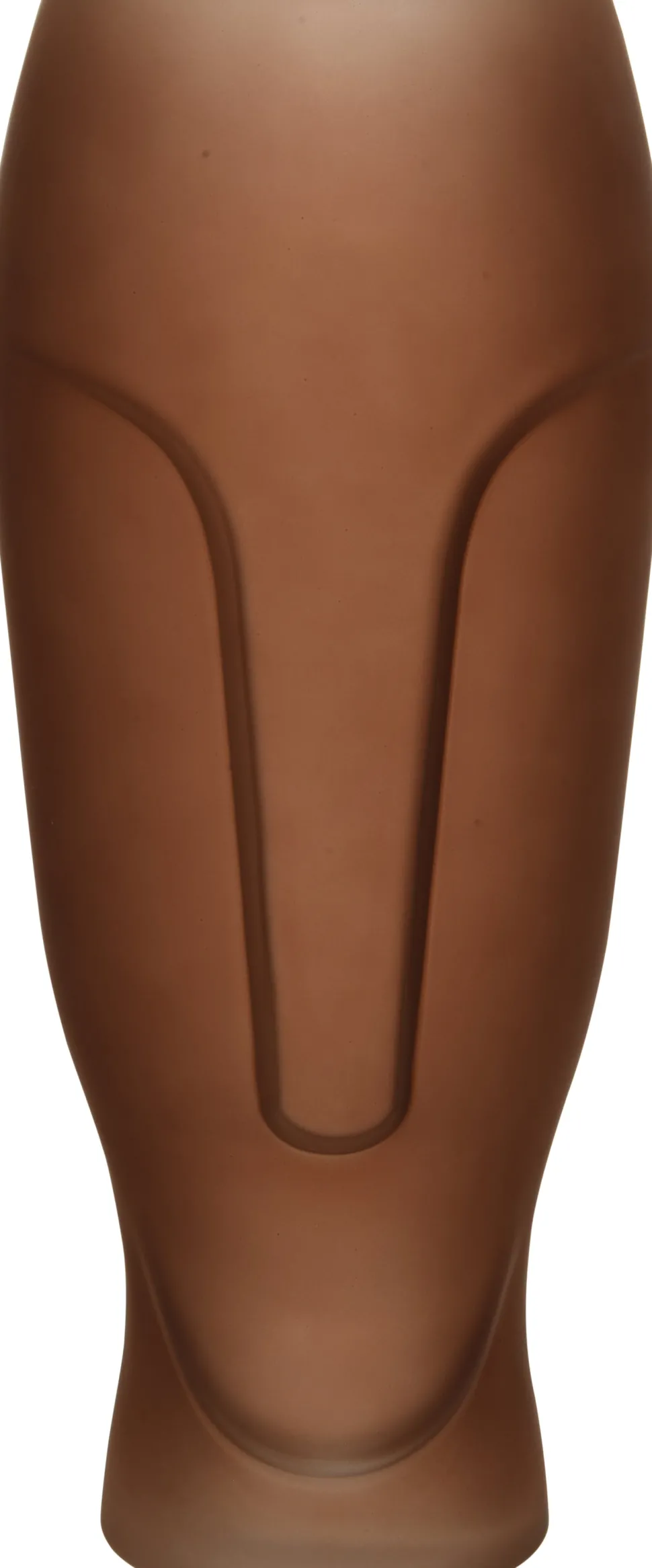 Decoris Vase braun D 16 H 34,8 cm