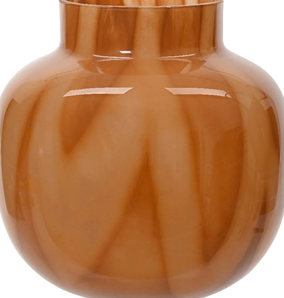 Decoris Vase Cider braun D 20 H 19 cm