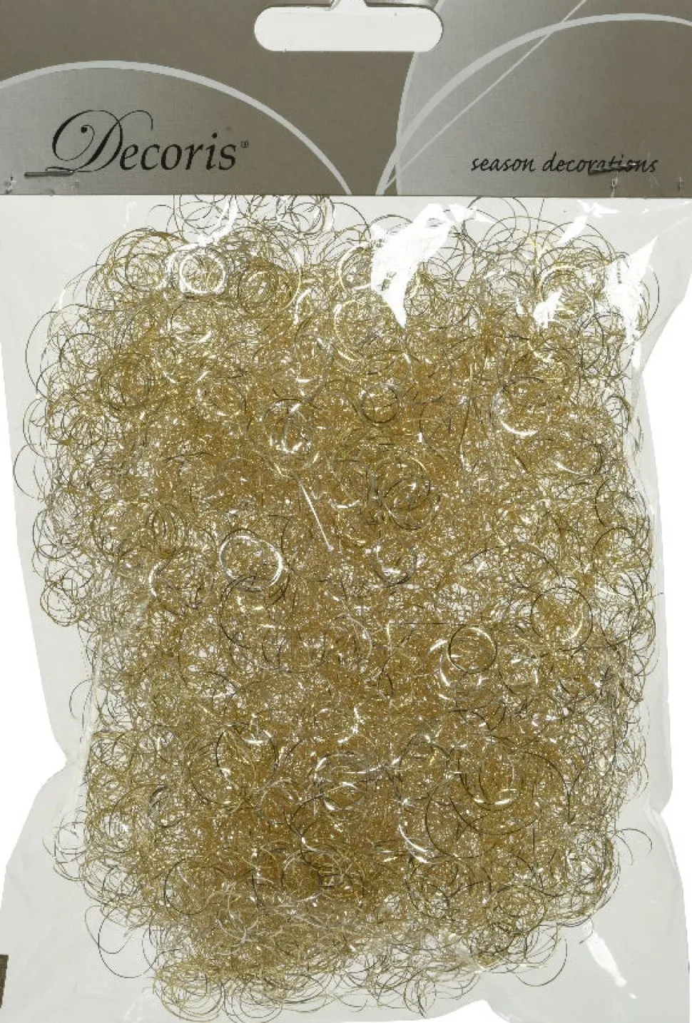 Decoris Engelshaar gold / silber 2 x 13,5 x 20 cm