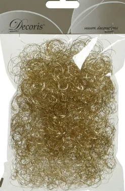 Decoris Engelshaar gold 2 x 13,5 x 20 cm