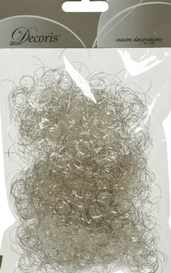 Decoris Engelshaar silber 2 x 13,5 x 20 cm